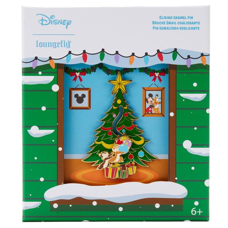 Chip and Dale Tree Ornaments Sliding Pin, , hi-res image number 1