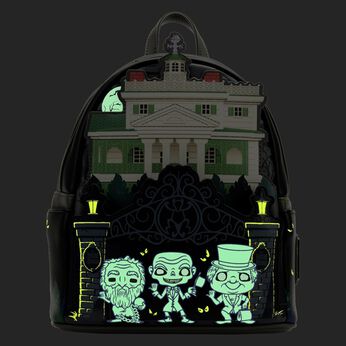 Exclusive - Funko Pop! by Loungefly Haunted Mansion Hitchhiking Ghosts Glow Mini Backpack, Image 2