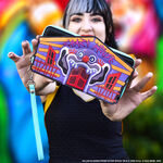 Killer Klowns from Outer Space Zip Around Wristlet Wallet, , hi-res view 3