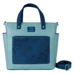 Stitch Embroidered Woven Convertible Backpack & Tote Crossbody Bag, , hi-res view 1