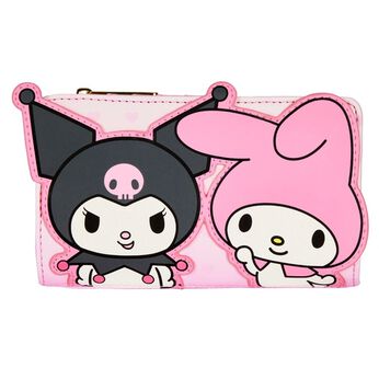 Sanrio My Melody & Kuromi Flap Wallet, Image 1