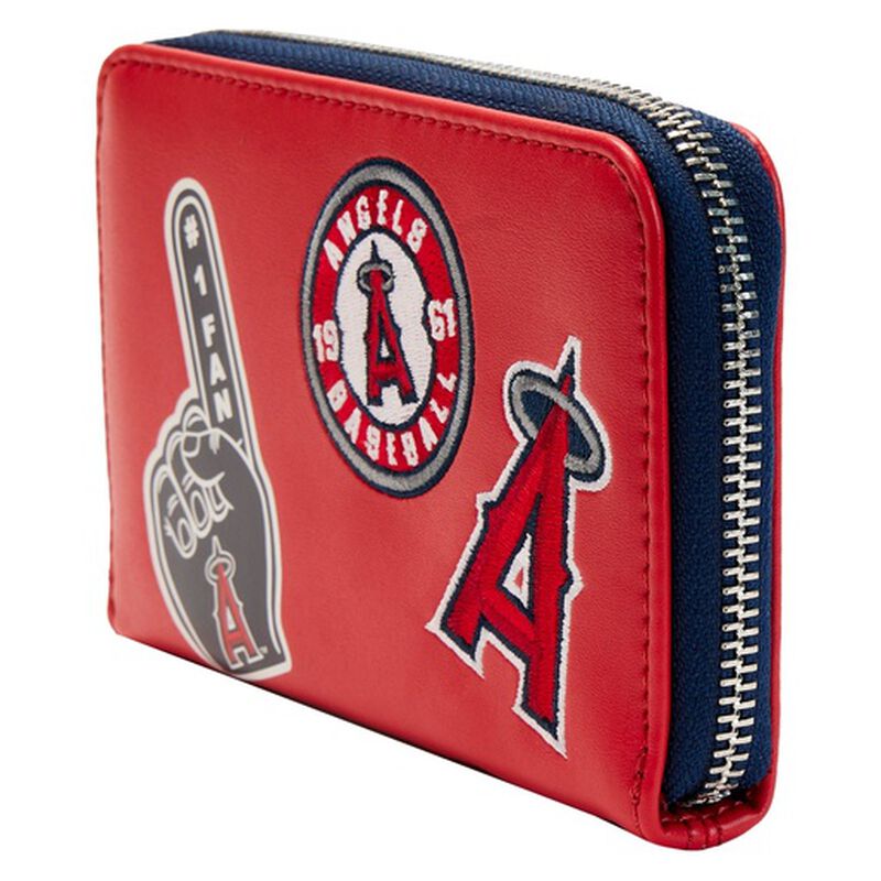 MLB LA Angels Patches Zip Around Wallet, , hi-res view 3