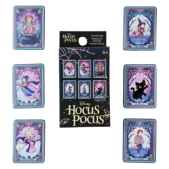 Hocus Pocus Tarot Card Mystery Box Pin, Image 1