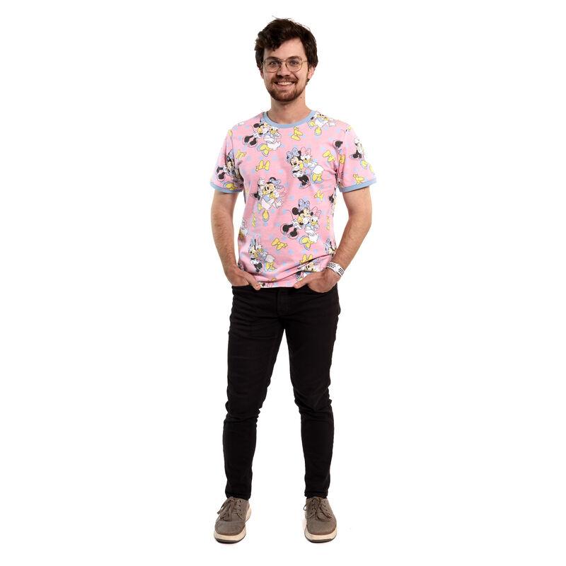 Minnie and Daisy Pastel Polka Dot Unisex Tee, , hi-res image number 9