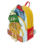 McDonald's Vintage Fry Kids Triple Pocket Mini Backpack, , hi-res view 5