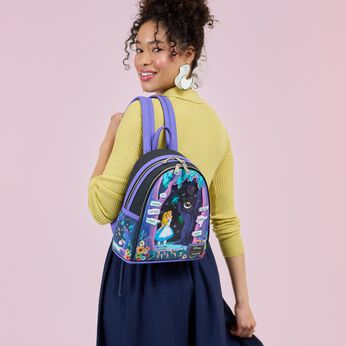Alice in Wonderland Tulgey Wood Lenticular Mini Backpack, Image 2