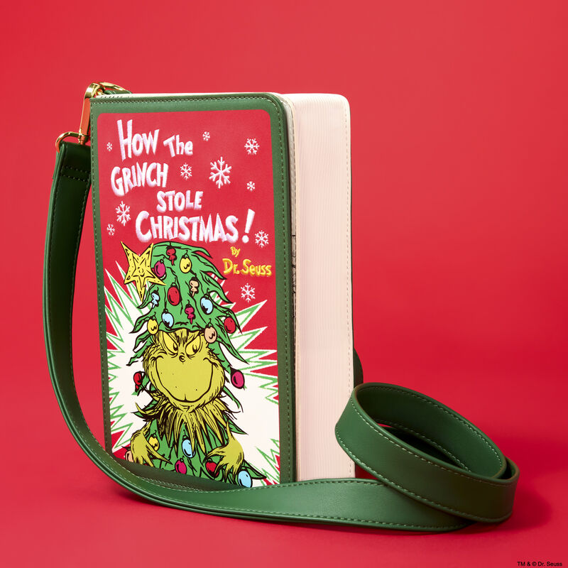 Dr. Seuss Bicchiere In Acrilico Con Spuntoni – Grinch In Abito Da Babbo Natale, 680 Ml, Verde