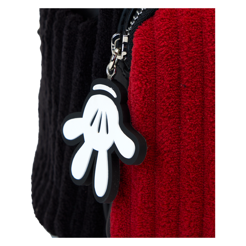 Mickey Mouse Exclusive Plush Corduroy Cosplay Mini Backpack, , hi-res view 6