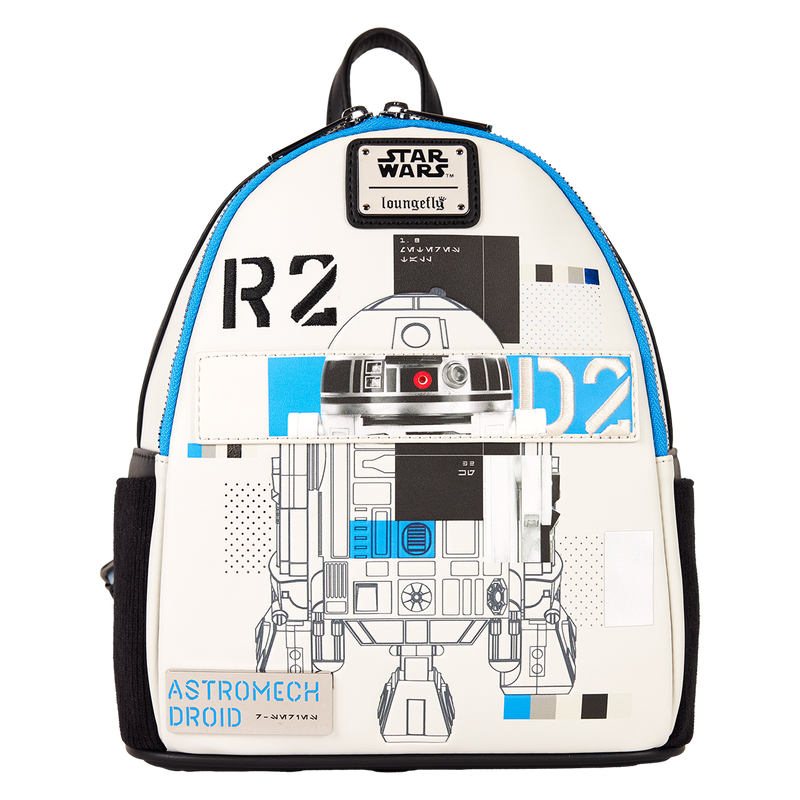 Star Wars: The Power of the Force R2-D2 Astromech Droid Light Up Mini Backpack, , hi-res view 1