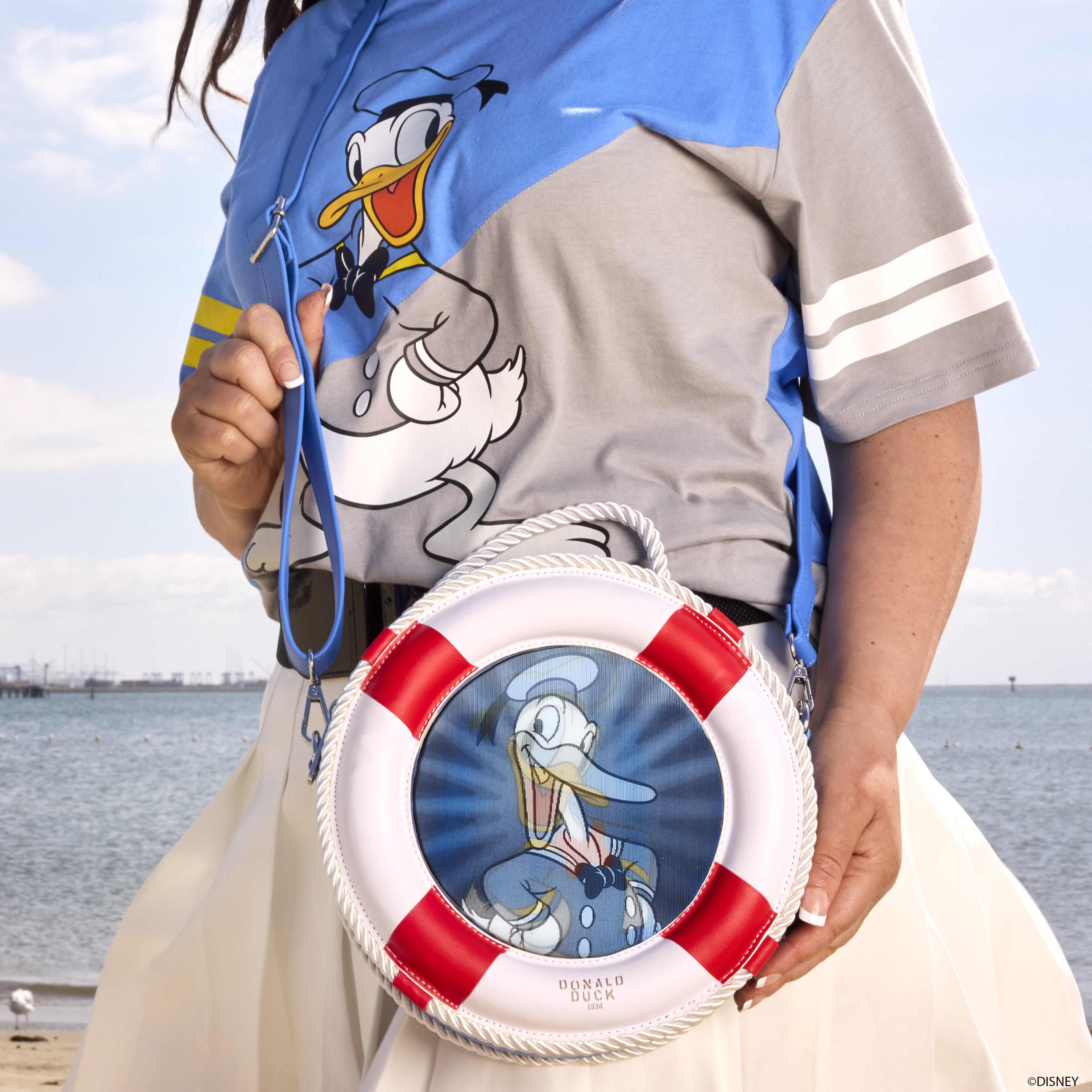 Buy Donald Duck 90th Anniversary Lenticular Crossbody Bag at Loungefly