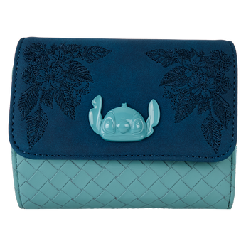 Stitch Embroidered Woven Wallet, Image 1