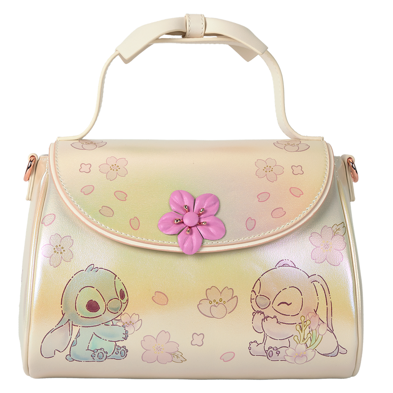 Stitch & Angel Cherry Blossom Bow Handle Crossbody Bag, , hi-res view 1