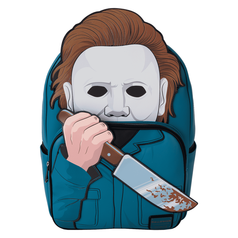 Halloween Michael Myers Cosplay Glow Full-Size Backpack, , hi-res view 1