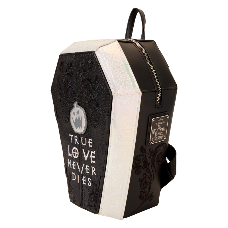 NYCC Limited Edition The Nightmare Before Christmas Jack & Sally Figural Coffin Mini Backpack, , hi-res view 6