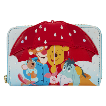 Winnie the Pooh & Friends Rainy Day Zip Around Wallet, Image 1