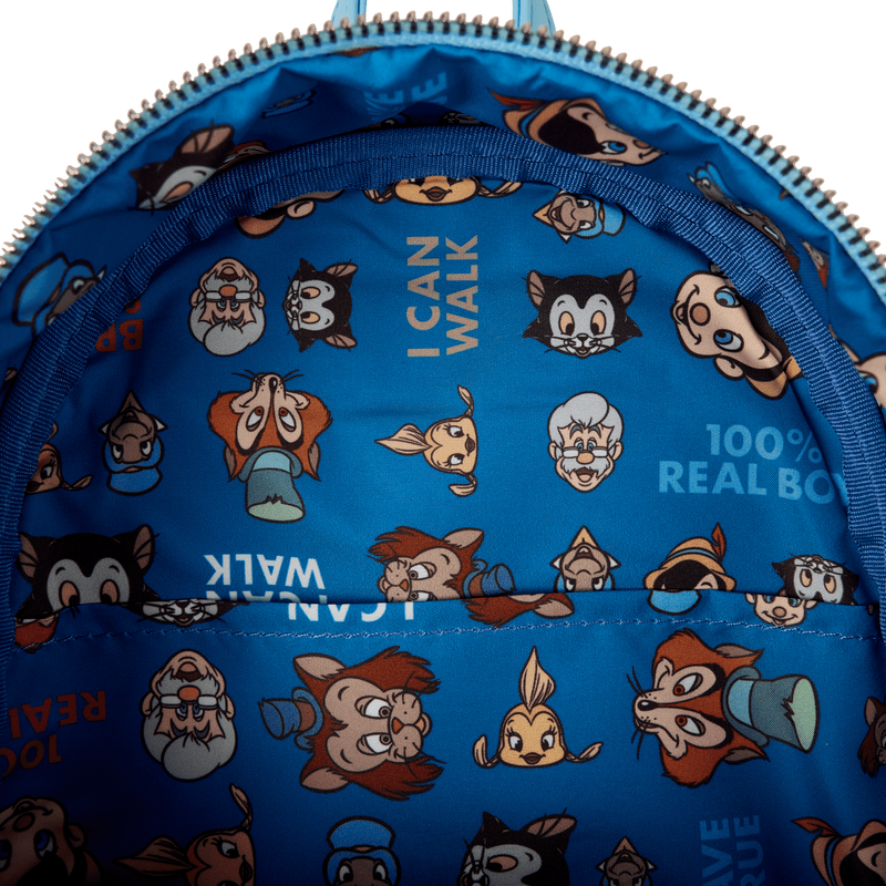 Pinocchio Exclusive Raft Monstro Lenticular Mini Backpack, , hi-res view 9