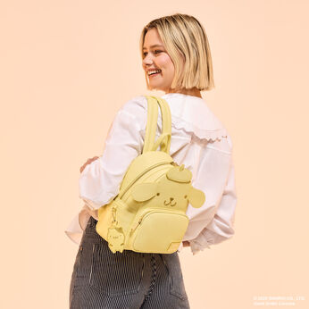 Sanrio Pompompurin Monochrome Cosplay Mini Backpack, Image 2
