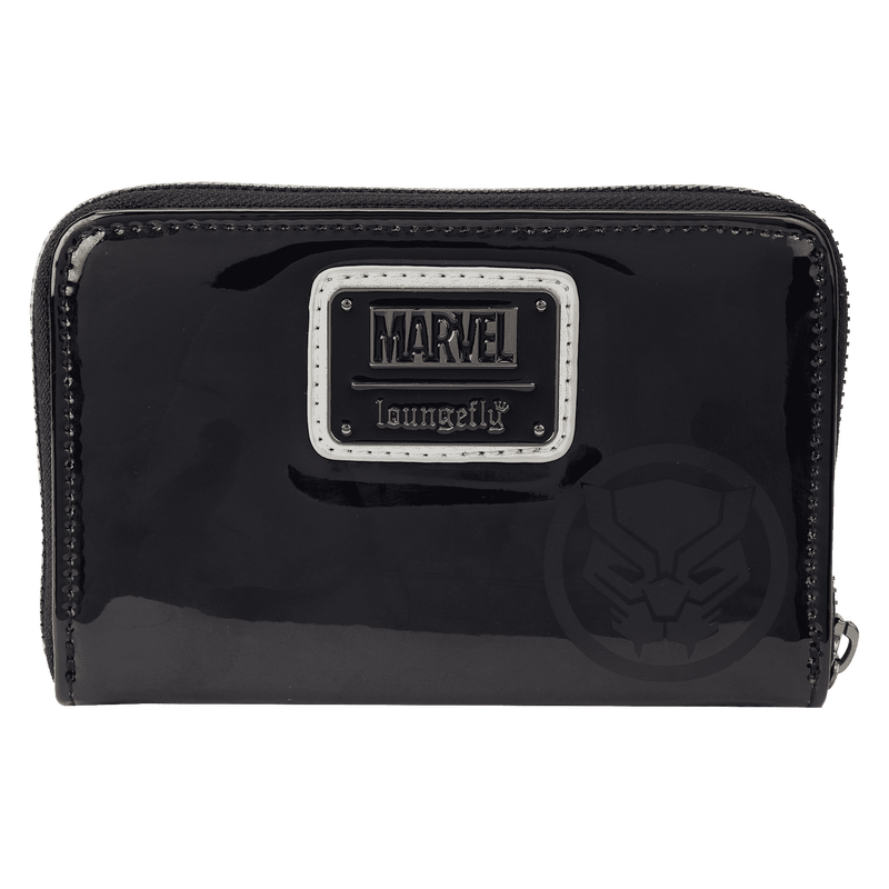 Marvel Metallic Black Panther Cosplay Zip Around Wallet, , hi-res view 3