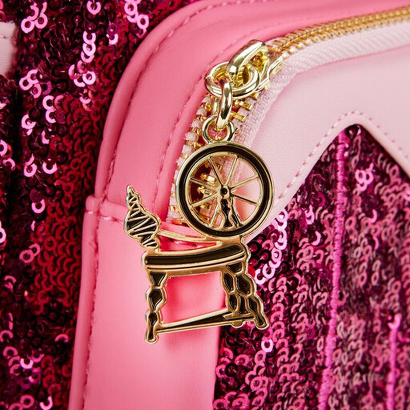 Sleeping Beauty Exclusive Aurora Sequin Series Cosplay Mini Backpack, , hi-res view 6