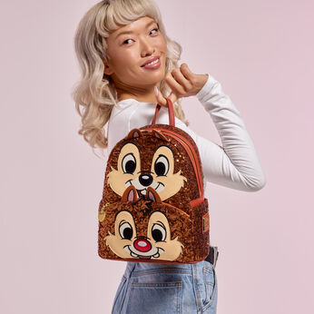 Chip 'n' Dale Exclusive Sequin Cosplay Mini Backpack, Image 2