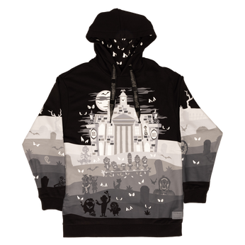 The Haunted Mansion Graveyard Glow Unisex Hoodie, Image 1