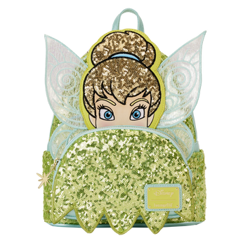 Peter Pan Tinker Bell Exclusive Sequin Cosplay Mini Backpack, Image 1