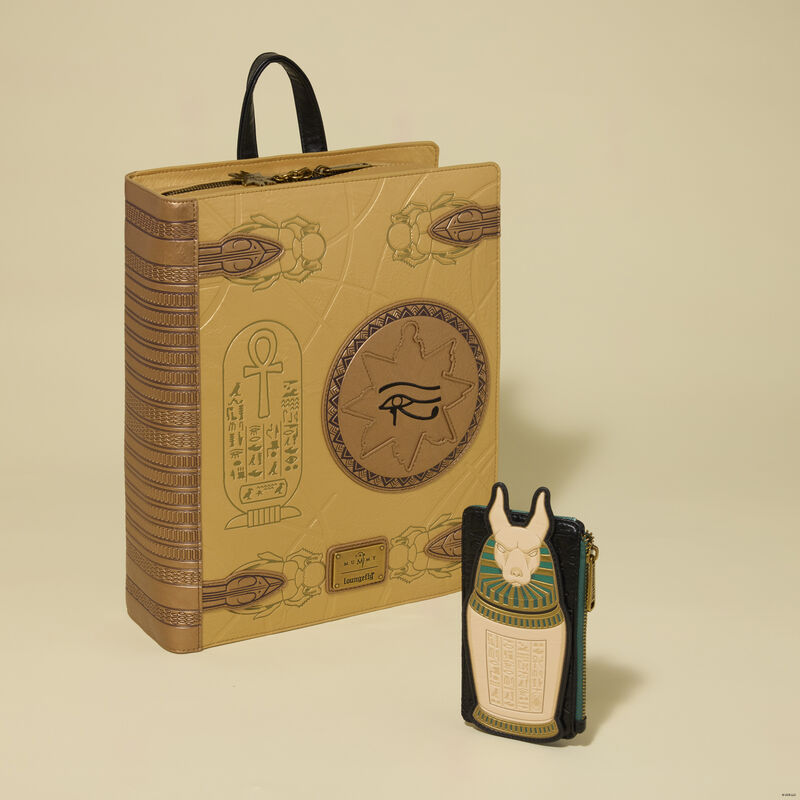 Loungefly The Mummy Book of the Living. The Mummy Book of the Living Mid-Size Backpack | Loungefly main image 2