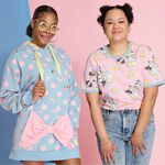 Minnie Mouse Pastel Polka Dot Unisex Hoodie, , hi-res view 2