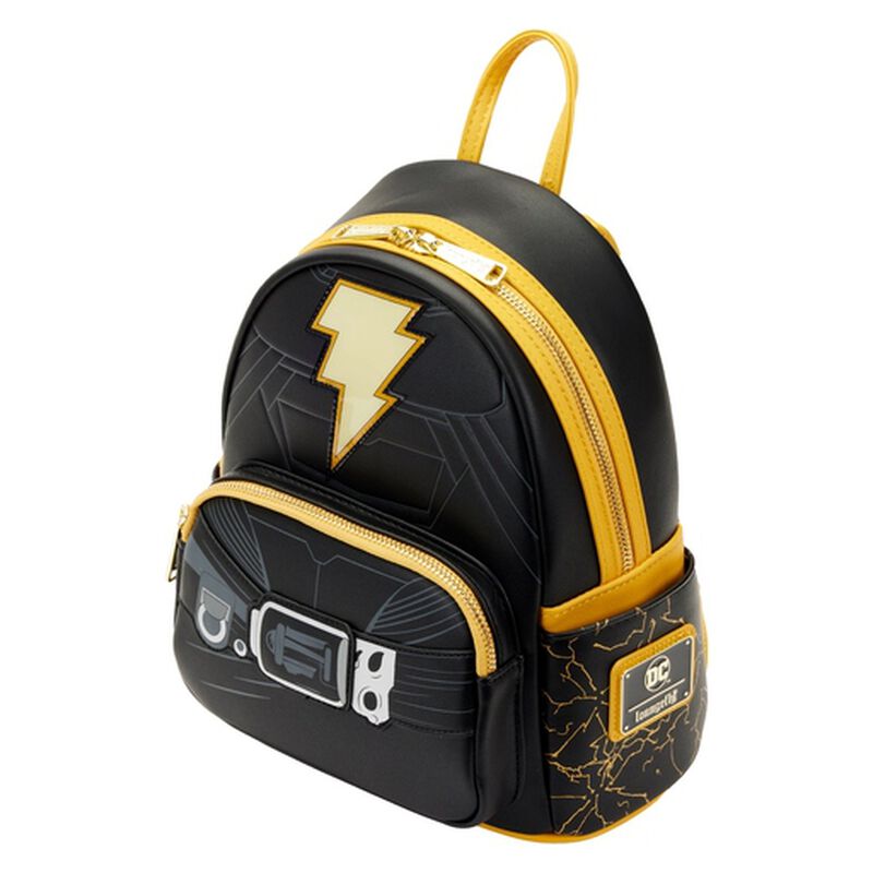 Black Adam Light Up Cosplay Mini Backpack, , hi-res image number 4