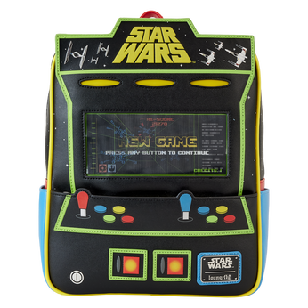 NYCC Limited Edition Star Wars Vintage Video Game Lenticular Mini Backpack, Image 1