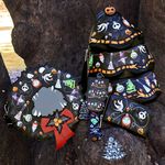 Nightmare Before Christmas Tree String Lights Keychain, , hi-res view 3