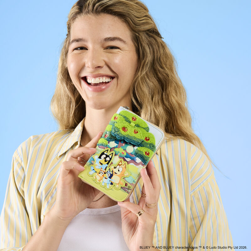 Bluey's Backyard Zip-Around Wallet, , hi-res view 2