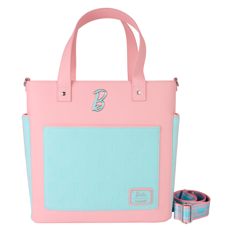 Classic Barbie Terry Cloth Convertible Backpack & Tote Crossbody Bag, , hi-res view 1