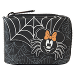 Minnie Mouse Spider Glow Accordion Zip Around Wallet, , hi-res view 1