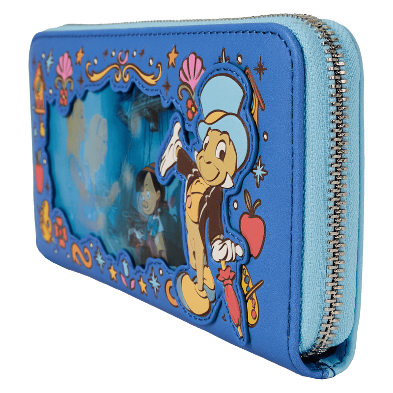 Pinocchio Exclusive Blue Fairy Lenticular Wristlet Wallet, , hi-res view 6