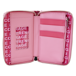 Breast Cancer Research Foundation Exclusive Pink Ribbon Sequin Zip Around Wallet, , hi-res view 4