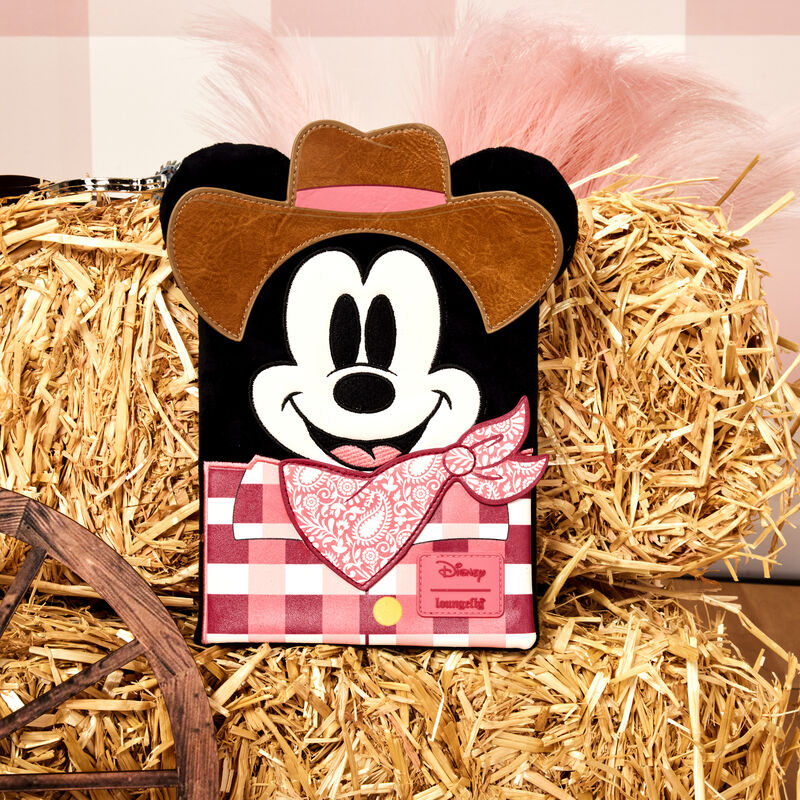 Western Mickey Mouse Cosplay Plush Refillable Stationery Journal, , hi-res view 2