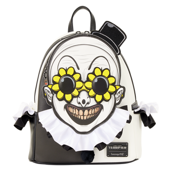 Terrifier Exclusive Art the Clown Glow Cosplay Mini Backpack, Image 1