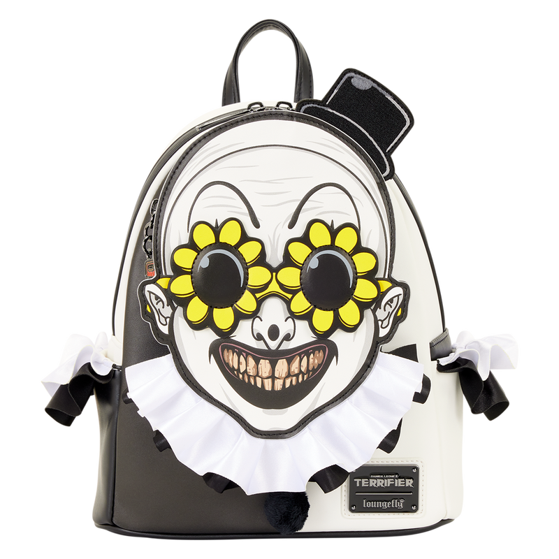 Terrifier Exclusive Art the Clown Glow Cosplay Mini Backpack, , hi-res view 1