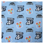 Back To The Future 40th Anniversary All-Over Print Nylon Full-Size Backpack, , hi-res view 8