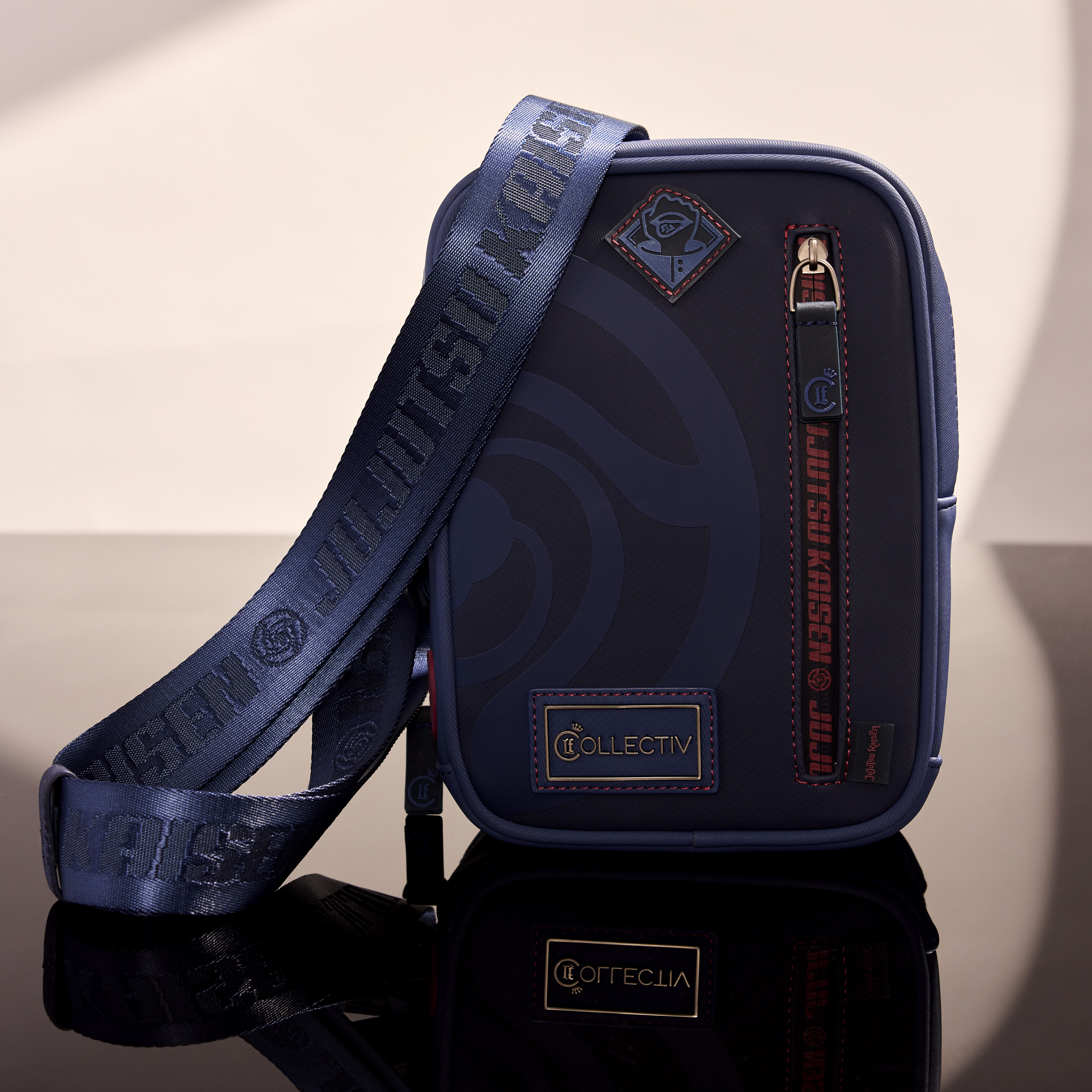 Buy COLLECTIV Jujutsu Kaisen The INFLUENCR Convertible Sling Crossbody Bag at Loungefly