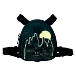 Harry Potter Hogwarts Castle Glow Mini Backpack Dog Harness, , hi-res view 3
