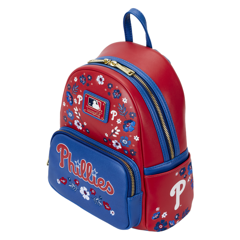 MLB Philadelphia Phillies Floral Mini Backpack, , hi-res view 4