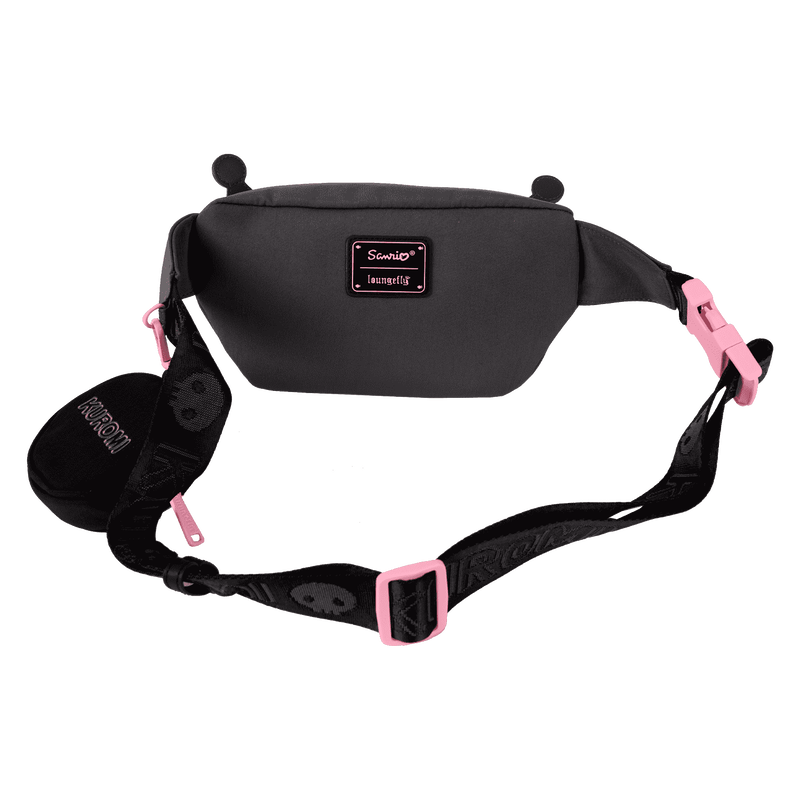 Sanrio Kuromi Cosplay Convertible Nylon Belt Bag with Coin Bag, , hi-res view 4