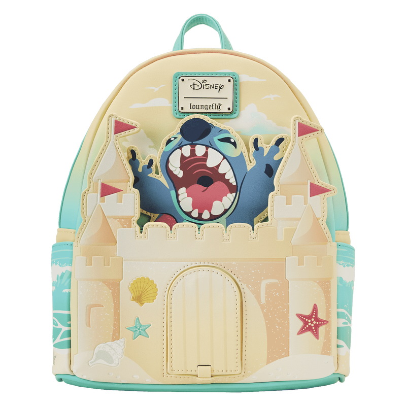 Stitch Sandcastle Beach Surprise Mini Backpack, , hi-res view 4