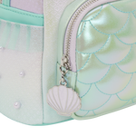 The Little Mermaid Iridescent Pearl Mini Backpack, , hi-res view 7