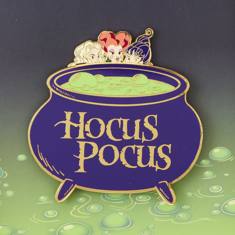 Hocus Pocus Cauldron 3" Collector Box Sliding Pin, , hi-res view 7