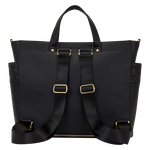 Loungefly The Mo Black Convertible Backpack & Tote Crossbody Pin Trader Bag, , hi-res view 6