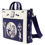 The Nightmare Before Christmas Jack Skellington & Sally Night Sky Convertible Backpack and Tote Crossbody Bag, , hi-res view 3