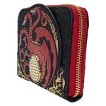 House of the Dragon All-Over Print House Targaryen Sigil Zip Around Wallet, , hi-res view 4